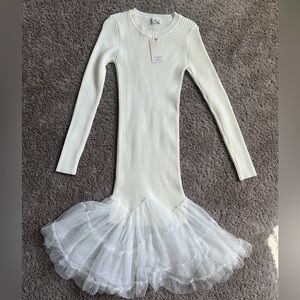 Brand new white dress